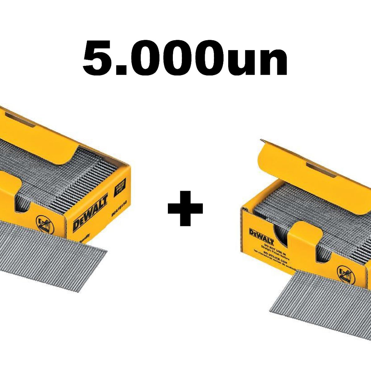 DEWALT - 2 Cajas De 2500 Clavos Reforzados 1-1/2 16ga Dewalt Dca16150