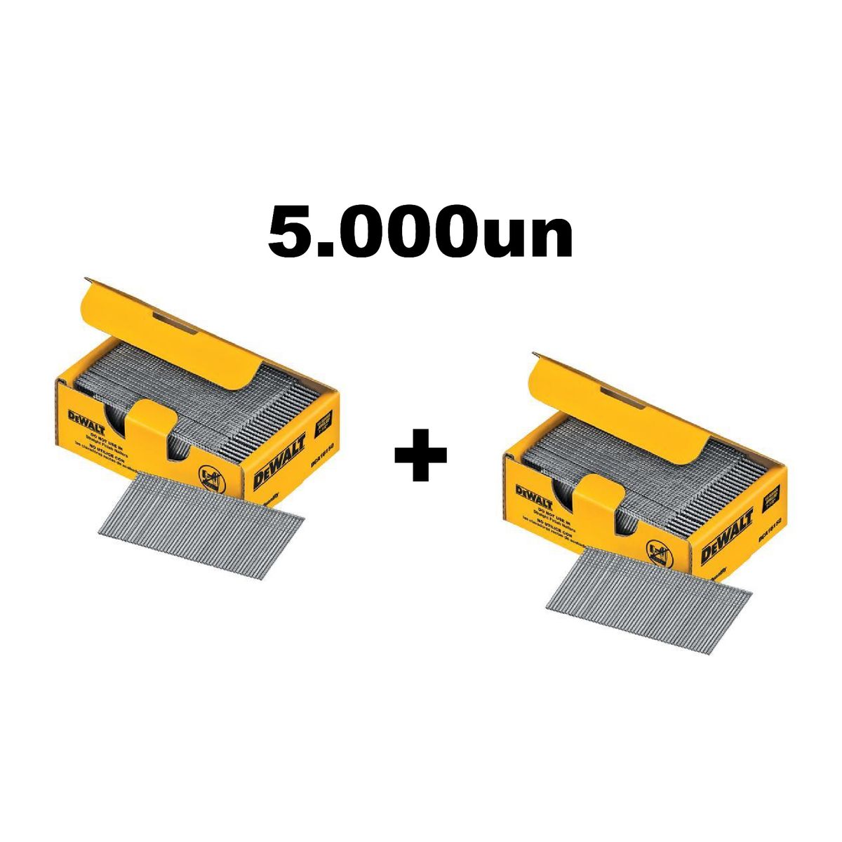 DEWALT - 2 Cajas De 2500 Clavos Reforzados 1-1/2 16ga Dewalt Dca16150