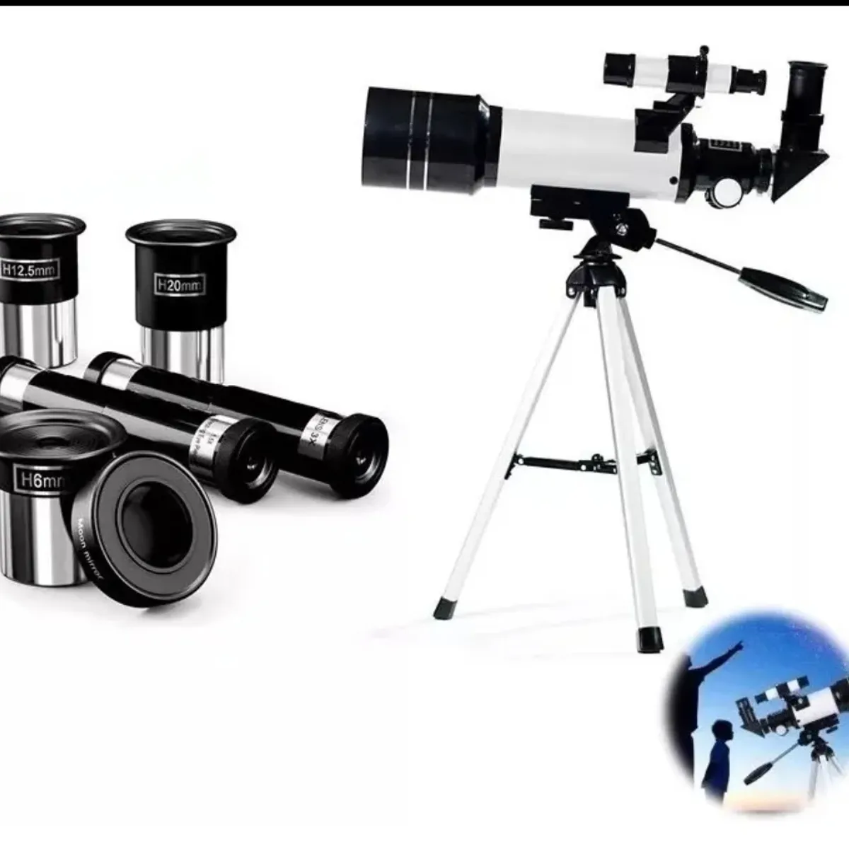 GENERICO - Telescopio Astronómico Profesional Monocular F30070m