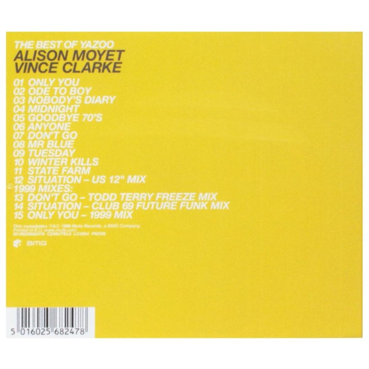 HITWAY MUSIC - YAZOO - BEST OF CD HITWAY MUSIC