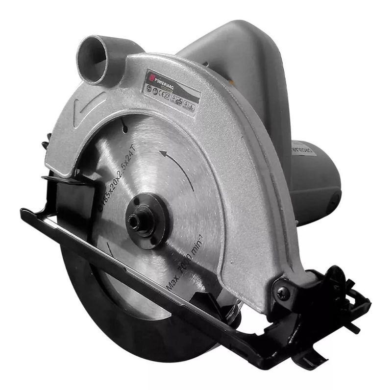 POWERMAKE - Sierra Circular Eléctrica 185mm 1200W
