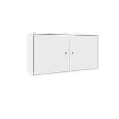 HOGA - Clóset Aéreo con 2 Puertas Sun Blanco