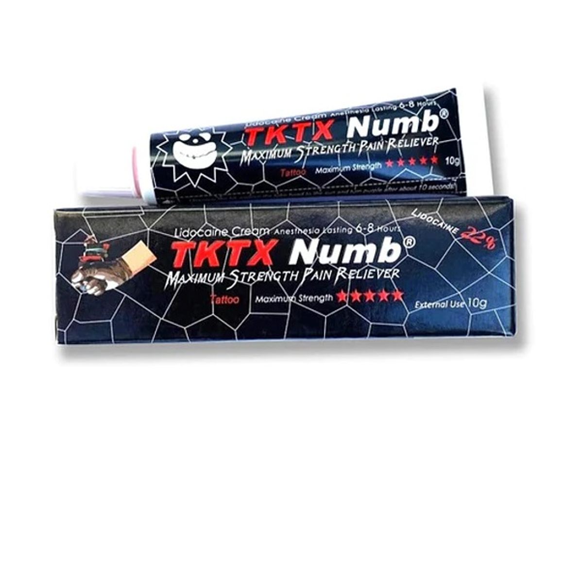 GENERICO - Crema Calmante TKTX 22 Tatuaje NEGRA