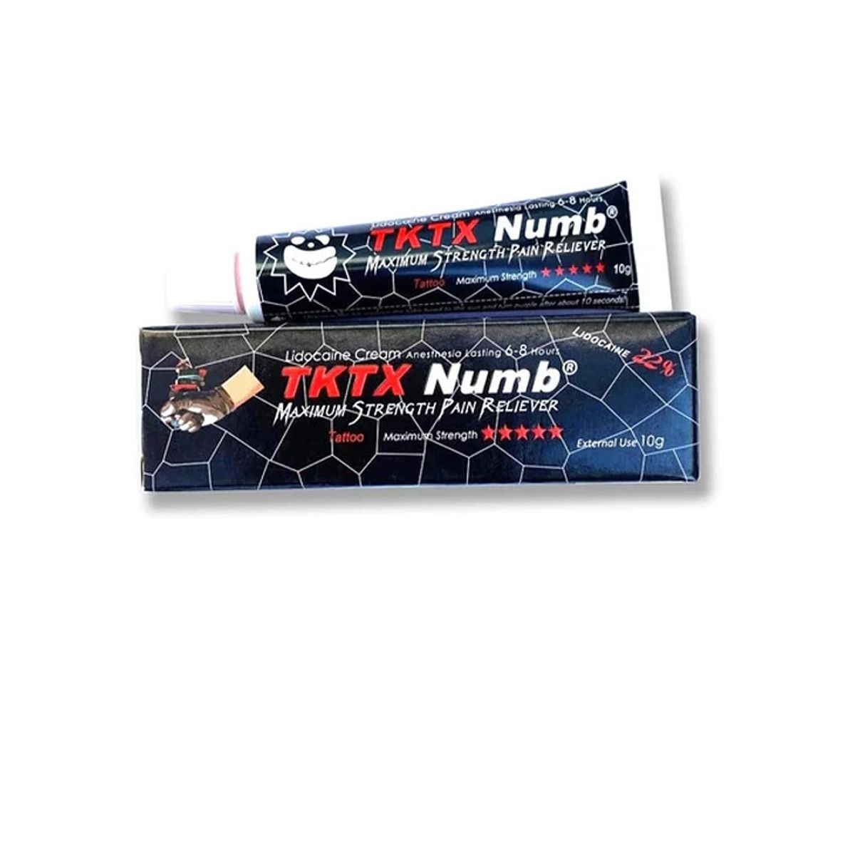 GENERICO - Crema Calmante TKTX 22 Tatuaje NEGRA