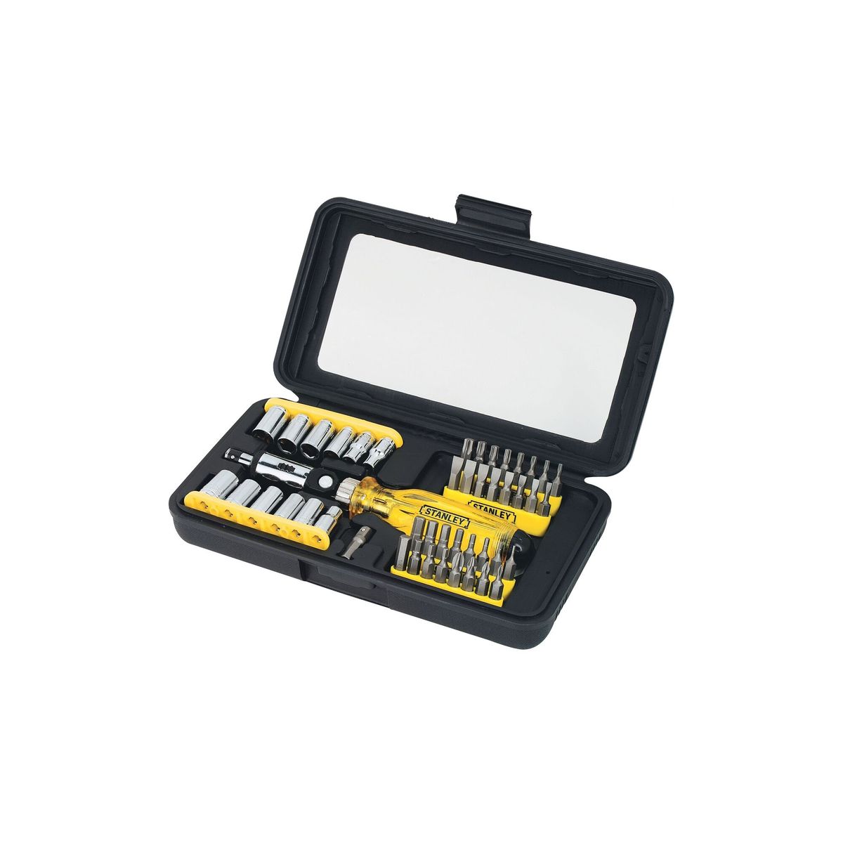 STANLEY - Set 47pzs  Ratchet Puntas Intercambiables Stanley 68-736