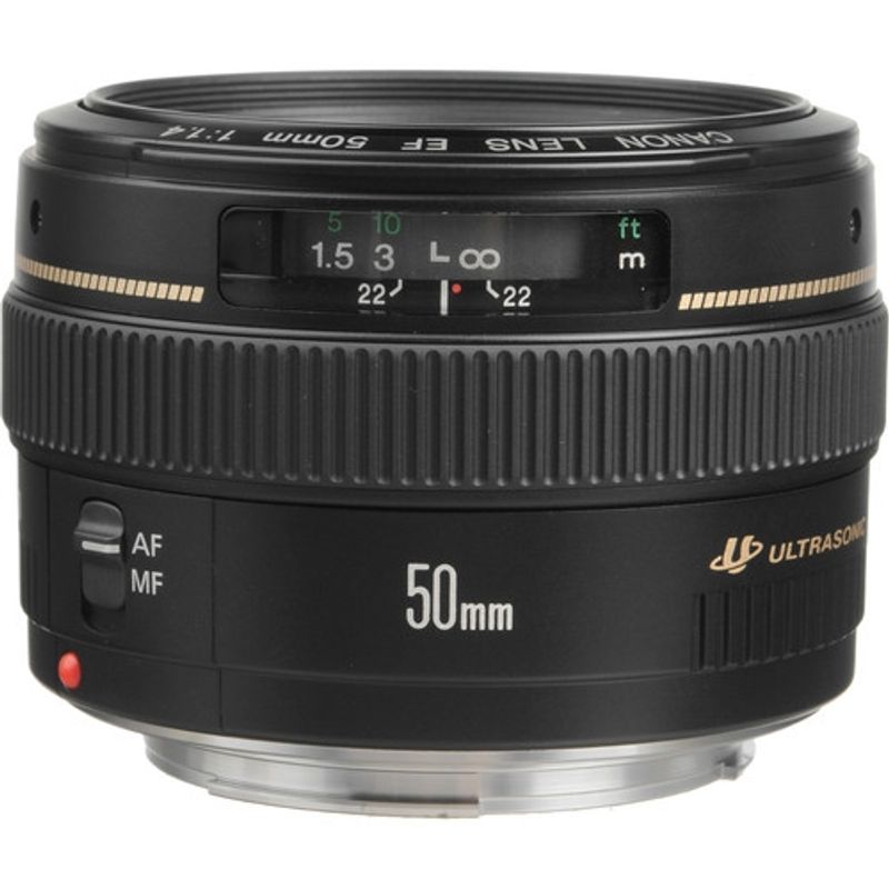 CANON - Canon EF 50mm f14 USM - Objetivo para Canon