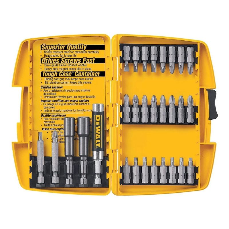 DEWALT - Set De 29 Piezas Con Guía Magnética Dewalt Dw2162