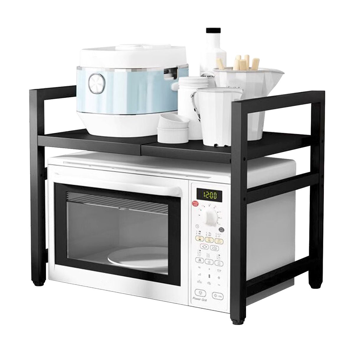 CHEFCHOICE - Estante Repisa Extensible Horno Microondas Rack Organizador Cocina