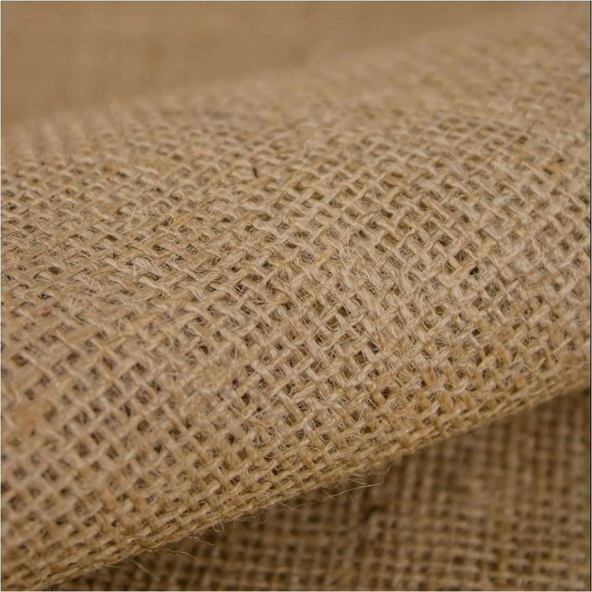 GENERICO - 10 Metros de Tela Arpillera de 10 Oz Ancho=1m Yute Café