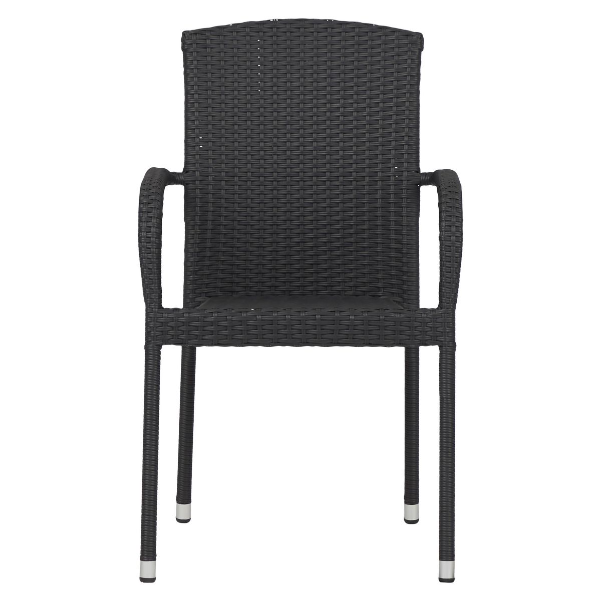 URBAN PRODUCTS - SILLA STACK RATTAN NEGRO URBAN PRODUCTS