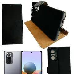 GENERICO - Carcasa Agenda Para Xiaomi Redmi Note 10 Pro Flip Cover