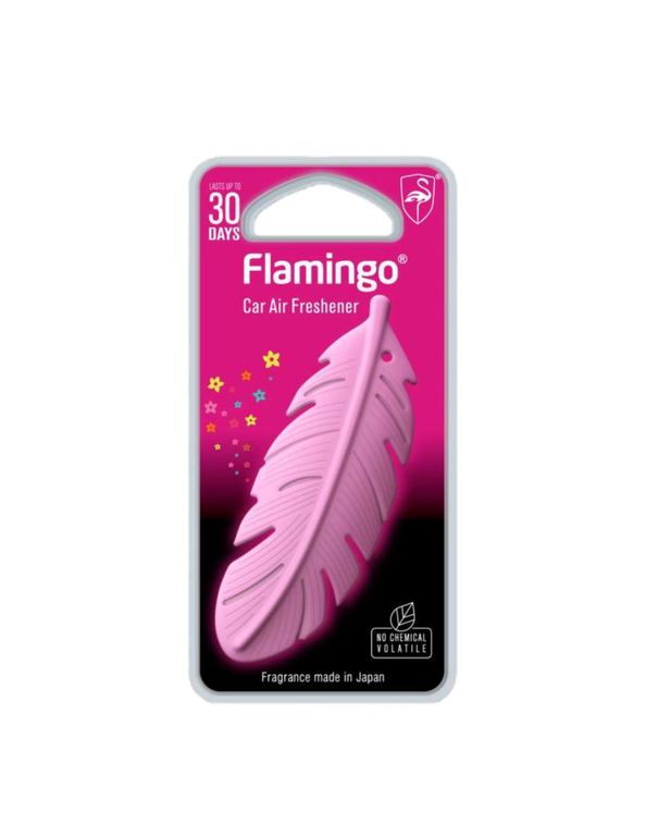 Aromatizante Eva - Pluma Flamingochile