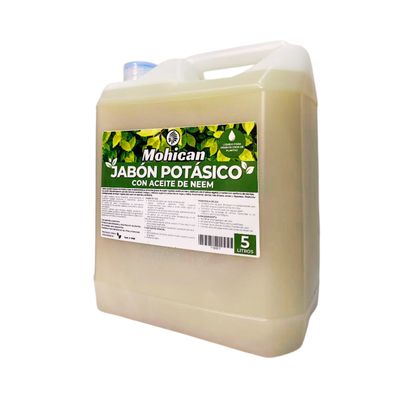 Imagen 2 del producto JABON POTÁSICO LIQUIDO CON ACEITE DE NEEM BIDÓN 5 LTS
