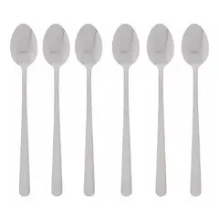 YIDING - Set 6 Cucharas 19 cm para Cafe y Postres