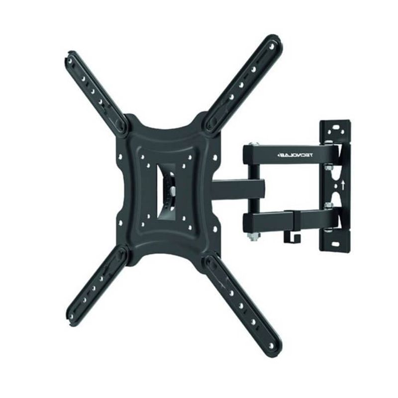 TECNOLAB - Soporte de TV Con Brazo Compatibilidad Universal de 17" A 55" TL011 - Negro
