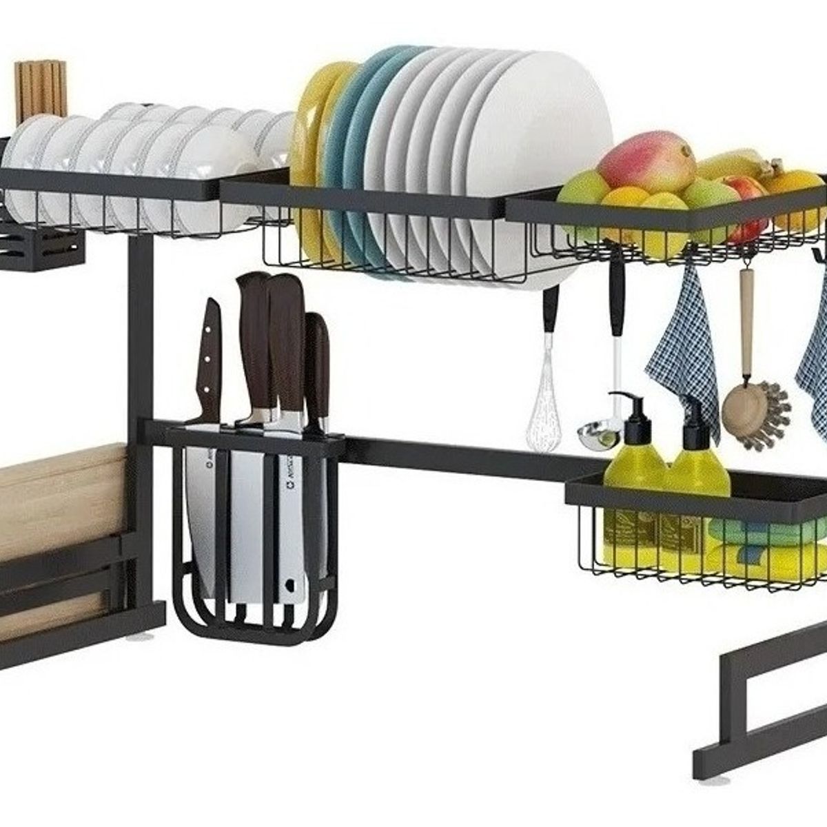 U BUY - Rack Escurridor Organizador Cocina Secador Platos 85cm X L