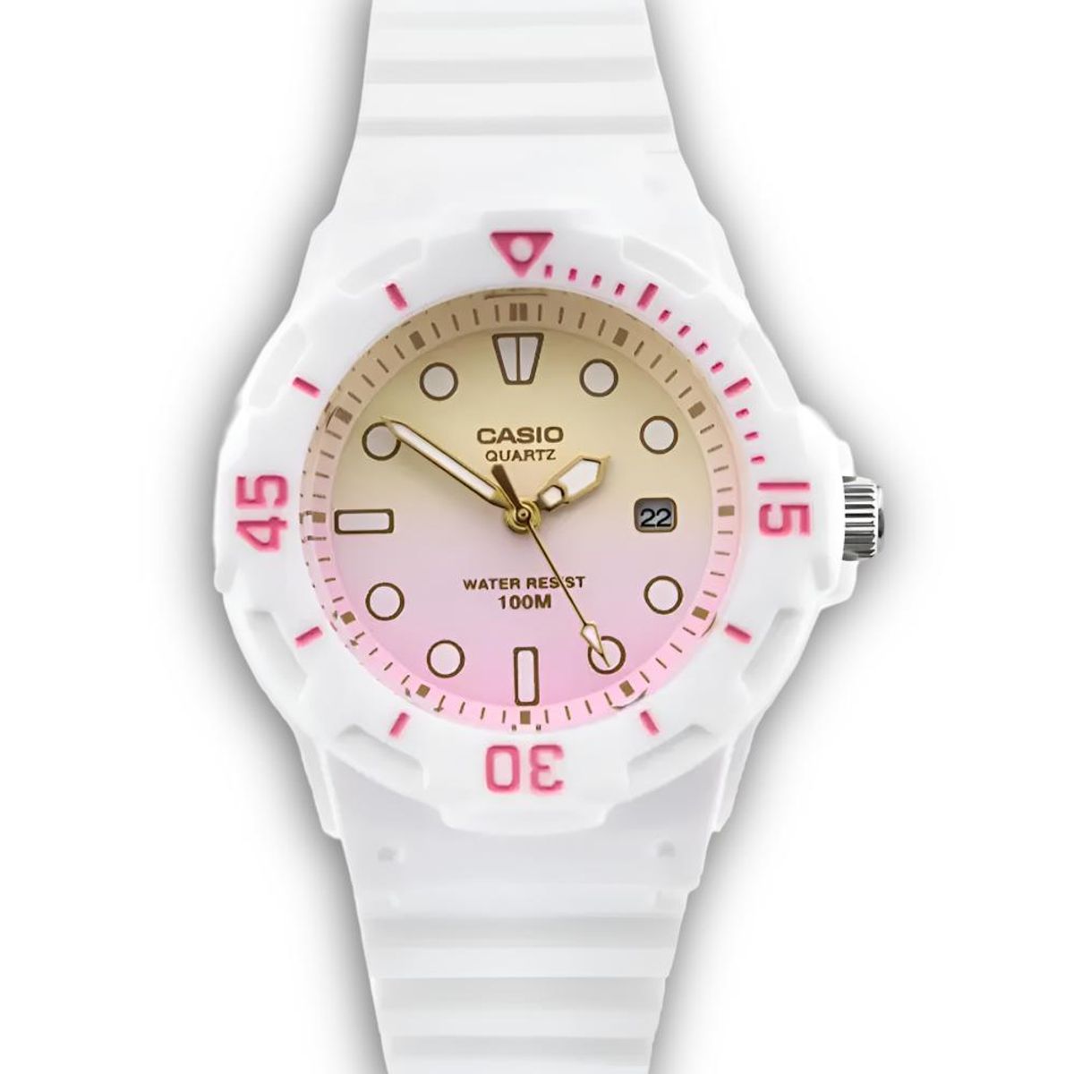 CASIO - Reloj Casio de Niña / Mujer Lrw-200H-4E2Vdr Blanco / Rosado - Negro