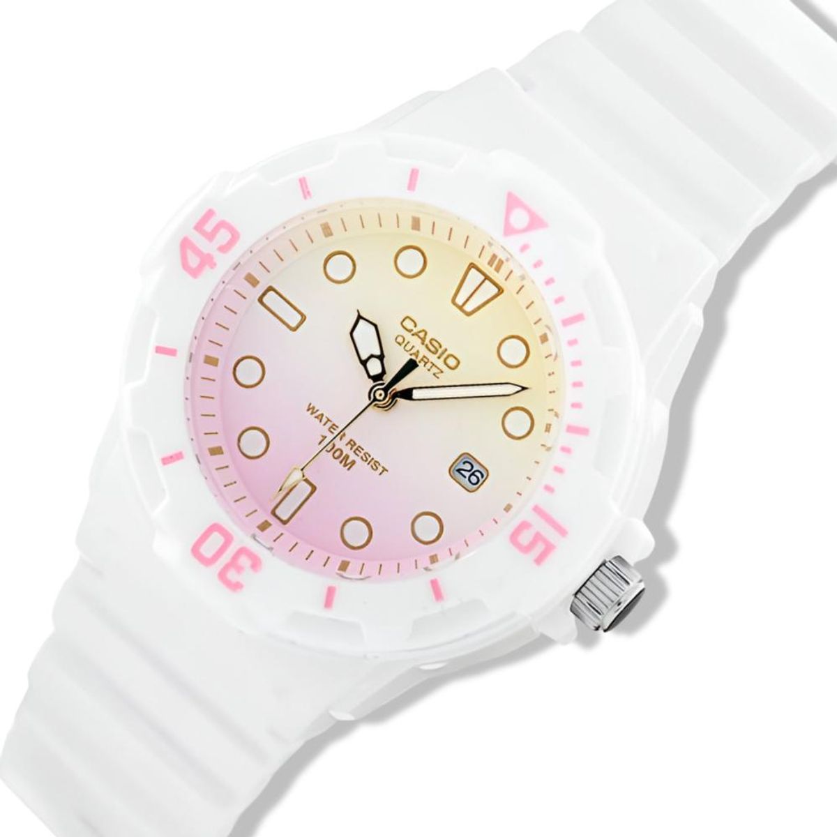 CASIO - Reloj Casio de Niña / Mujer Lrw-200H-4E2Vdr Blanco / Rosado - Negro
