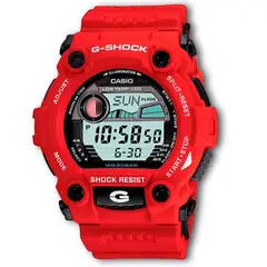 CASIO - Reloj Deportivo G-SHOCK G-7900A-4DR Classic Edition - Rojo