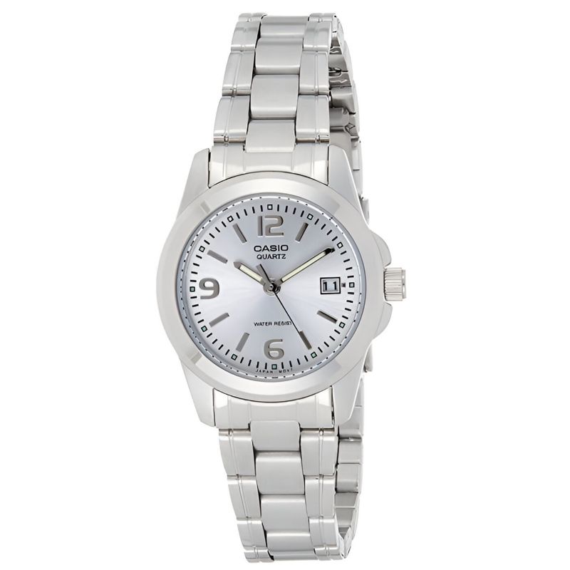 CASIO - Reloj de Mujer Casio Silver Ltp-1215A-7Adf - Negro