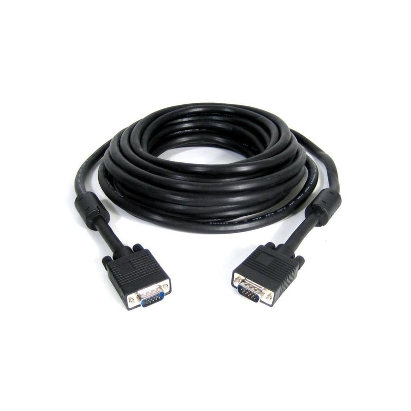 DBLUE - Cable Vga 10Mt Retail Box Vga04 - Negro