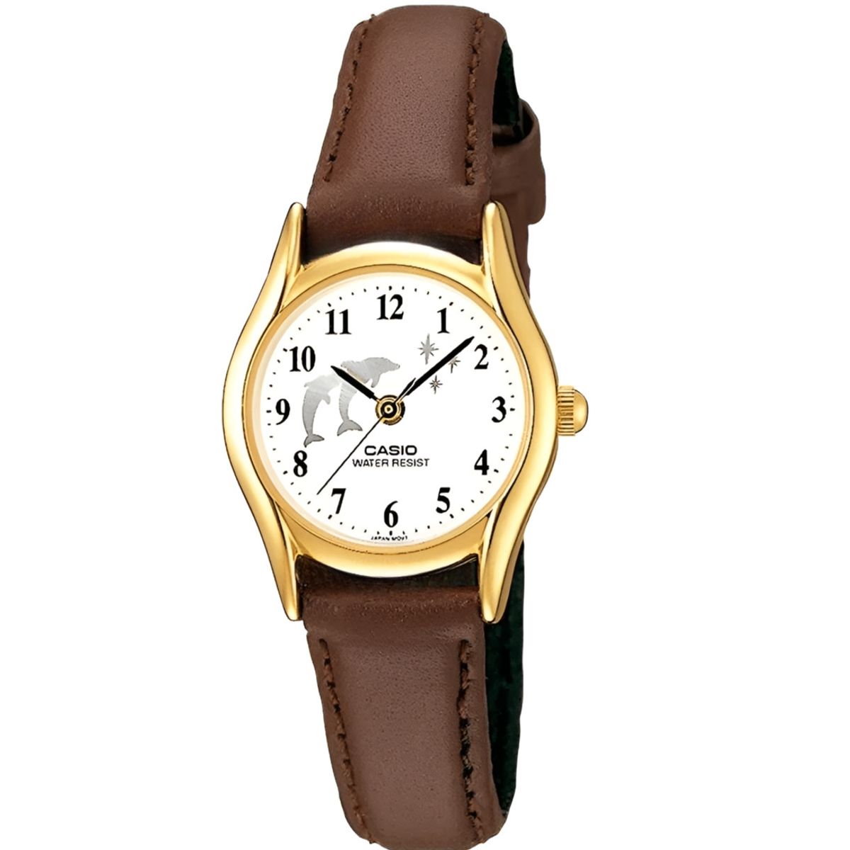CASIO - Reloj Casio de Mujer Cuero Golden Edition Ltp-1094Q-7B9Rdf 