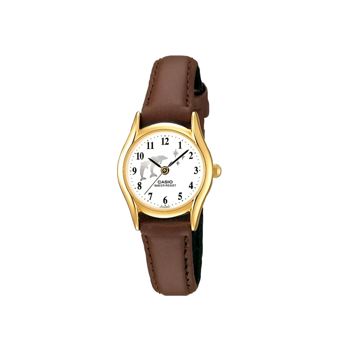 CASIO - Reloj Casio de Mujer Cuero Golden Edition Ltp-1094Q-7B9Rdf 