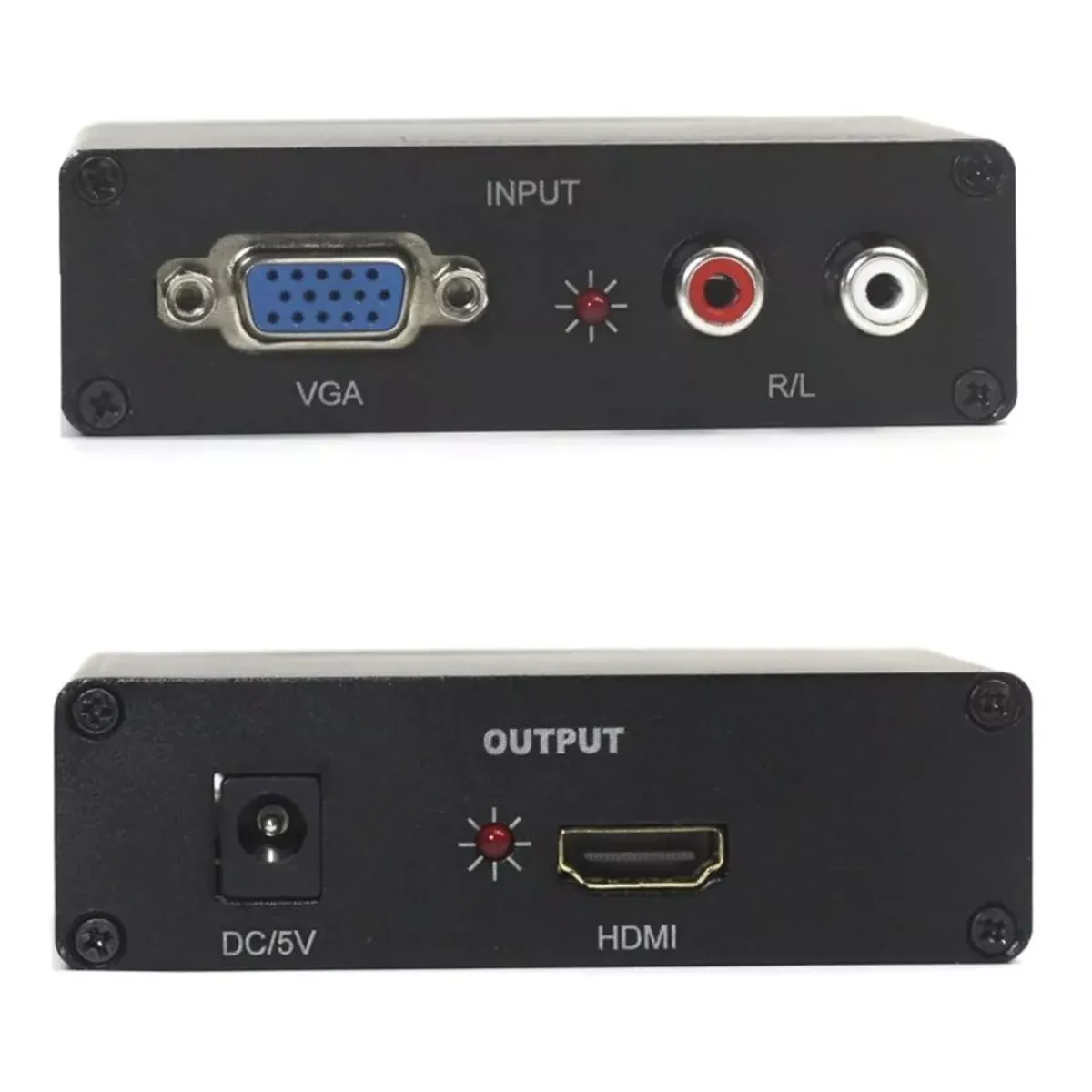 DBLUE - Conversor VGA A HDMI con Audio HD 60HZ Full HD 1080P HGA06