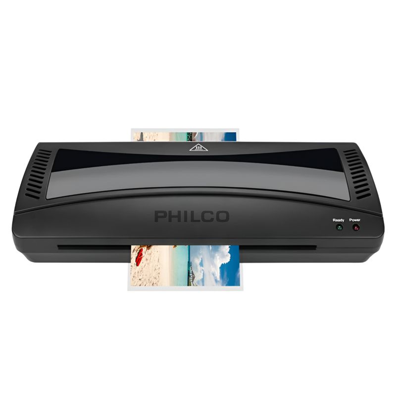 PHILCO - Termolaminadora Profesional Tamaño A4/Oficio/Carta 31223 - Negro
