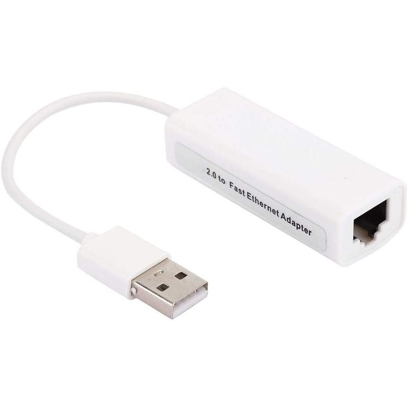 DBLUE - Adaptador Usb con Tarjeta De Red Usb 2.0 DBURJ46 - Negro