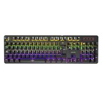Teclado Mecanico FULL RGB para PC PS X-BOX RX-0018 - Negro