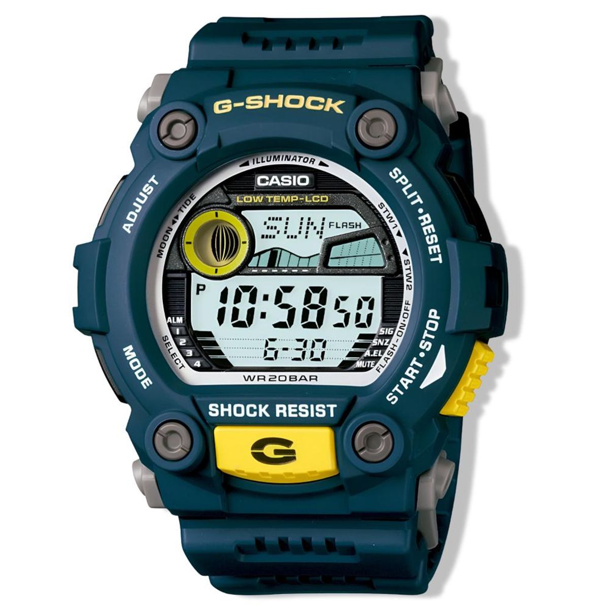 CASIO - Reloj Deportivo G-SHOCK G-7900-2DR Classic Edition - Azul Francia