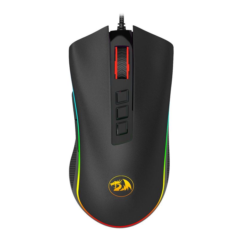 REDRAGON - Mouse Redragon Gamer M711 Cobra Pixart P3325 Pro - Negro