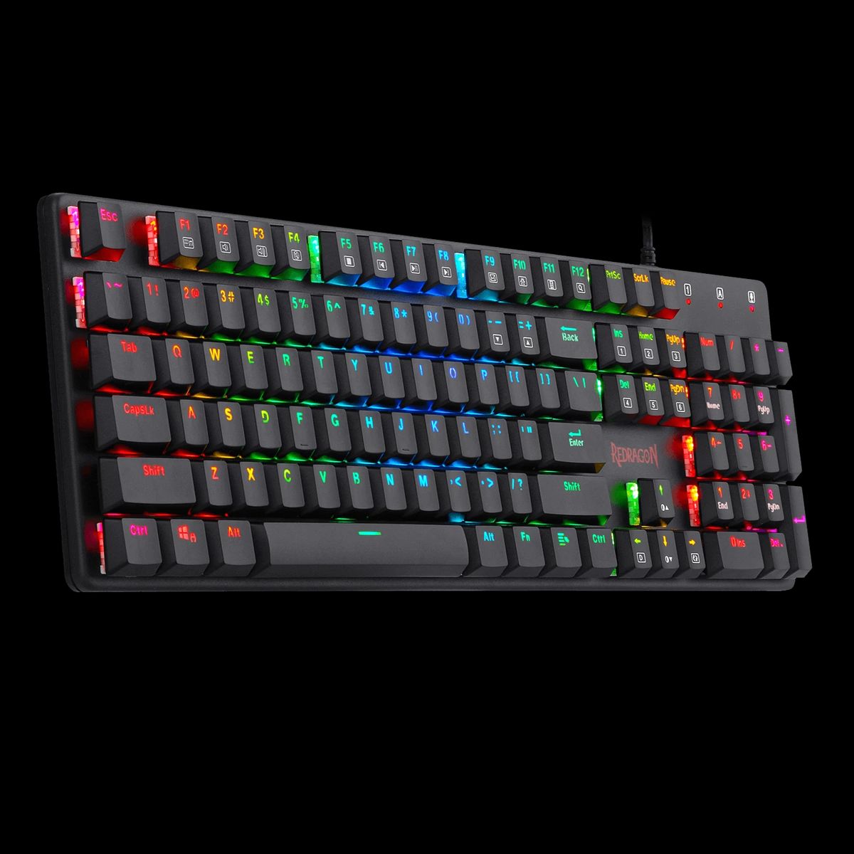 REDRAGON - Teclado Gamer Mecanico Redragon Shrapnel K589Rgb - Negro