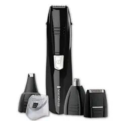 REMINGTON - Kit Cortador de Bello Facial 5x1 PG-181 Multiusos - Negro