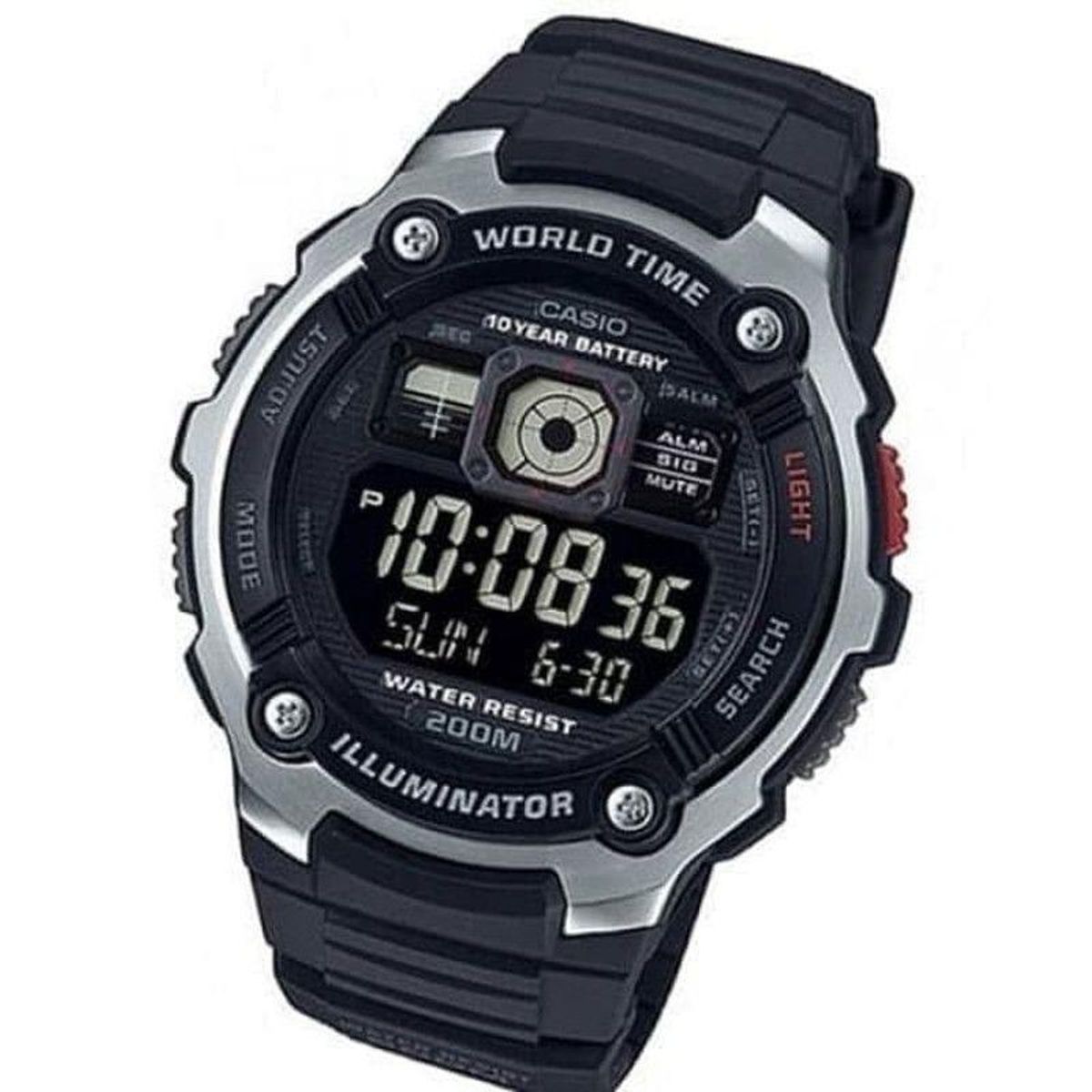 CASIO - Reloj de Hombre Casio Black  Ae-2000W-1Bvdf - Negro