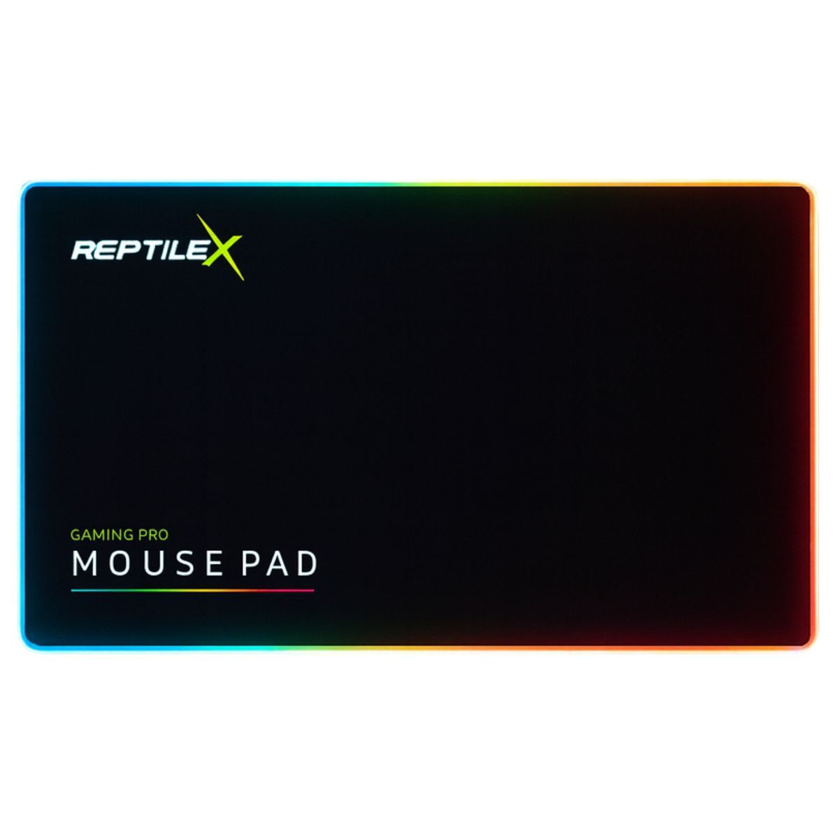 REPTILEX - Mouse Pad Gamer Reptilex con IluminaciónRgb 250X350X4mm  Rx0023