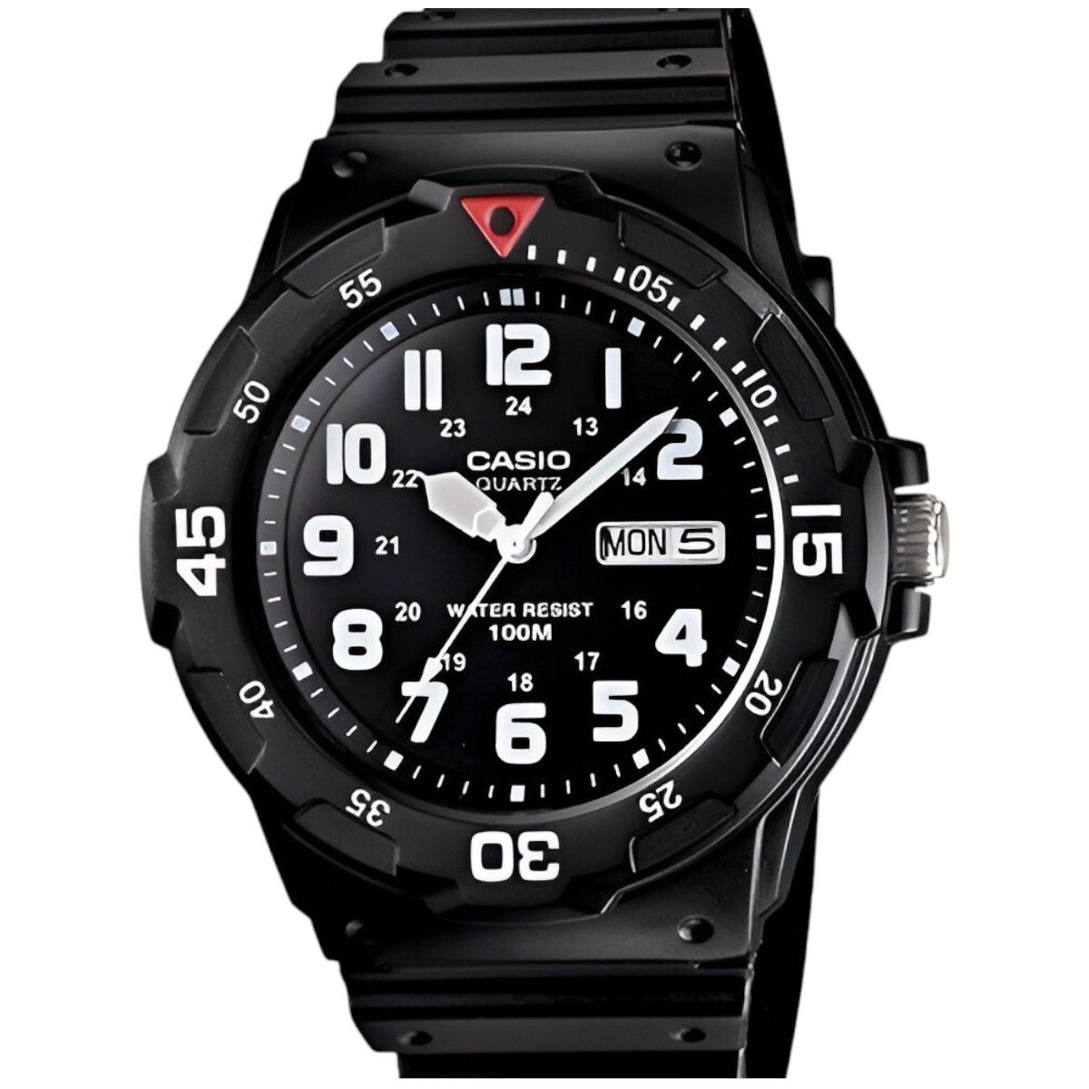 CASIO - Reloj de Hombre Casio Black Mrw-200H-1Bvdf Classic Analog