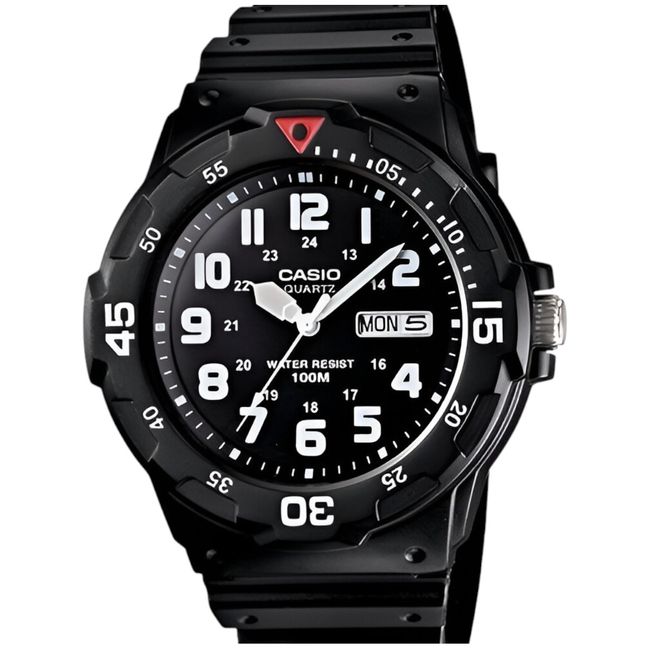 CASIO - Reloj de Hombre Casio Black Mrw-200H-1Bvdf Classic Analog