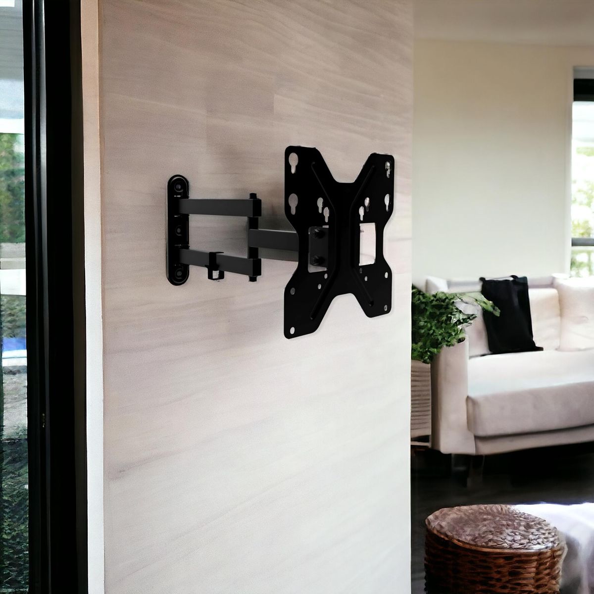 FUJITEL - Soporte TV con Brazo de 13" A 42" Compatibilidad Universal