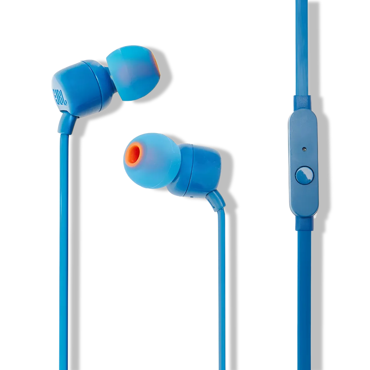 JBL - Audífonos Jbl T110 Azul con Manos Libre Tecnología Hi Bass