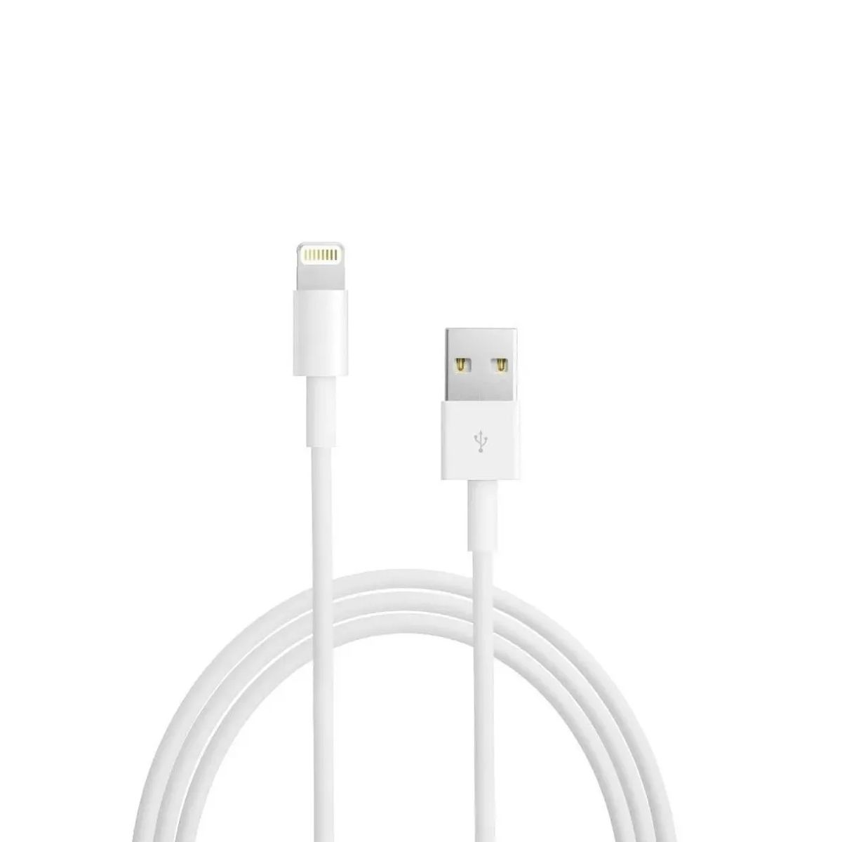 APPLE - Cable de Datos Apple Lightning a USB Original 2 Metros - Blanco