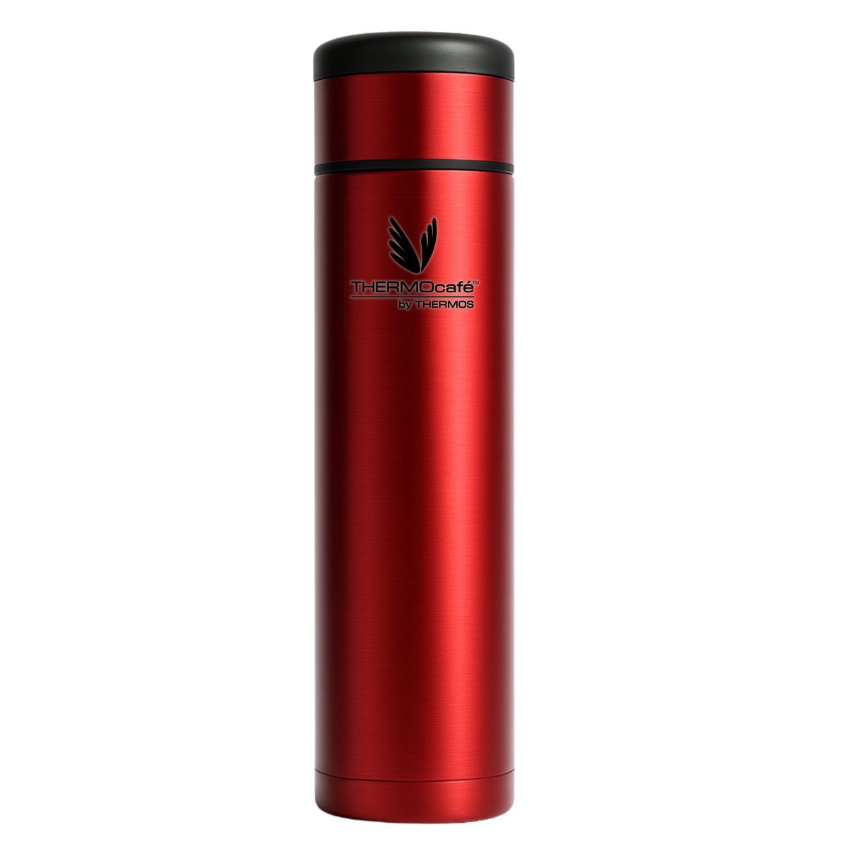 THERMOS - Termo Premium de Acero Inoxidable 1L Rojo Metalizado 12H24H