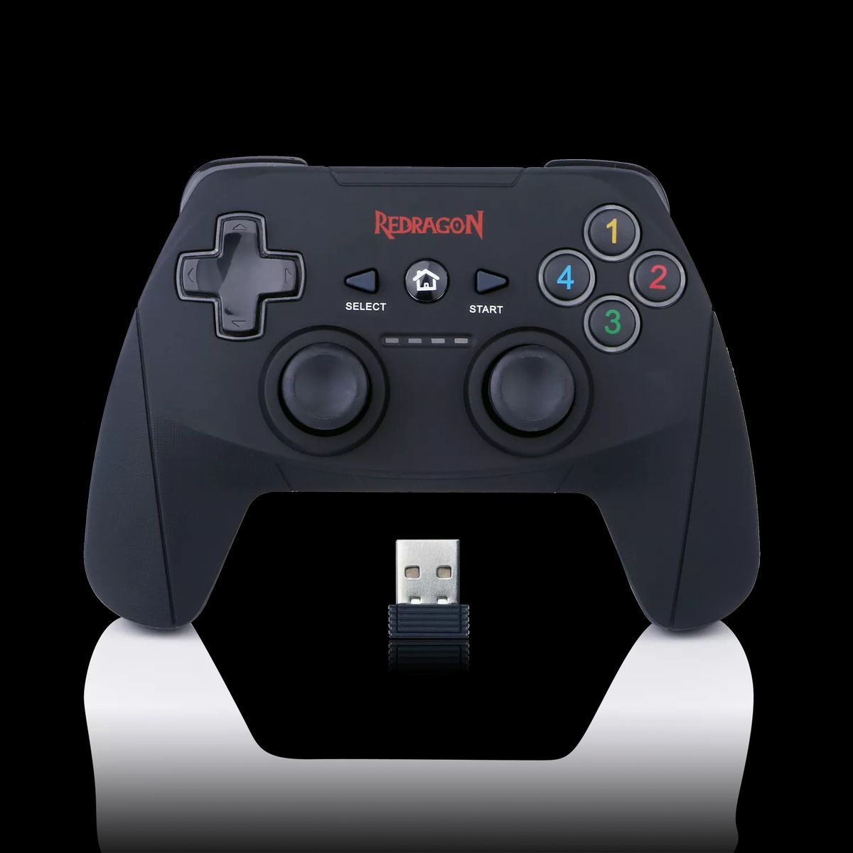 REDRAGON - Joystick Gamepad Inalambrico 2.4 Ghz Redragon Harrow G808