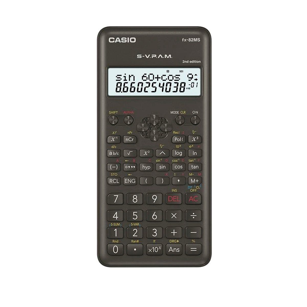 CASIO - Calculadora Científica Casio Fx-82MS Vers. II 240 Funciones