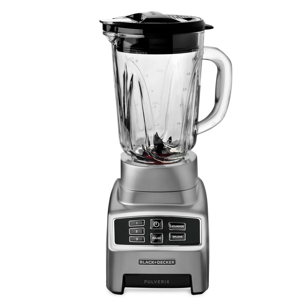 BLACK+DECKER - Licuadora Black + Decker Touch 700W Pulverix PRO BL1840MS-CL