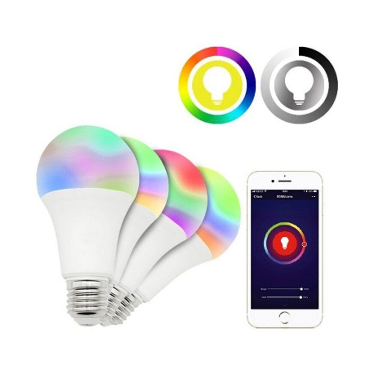 IRT - Ampolleta Irt Smart Wifi Colores E27 E27Wififr