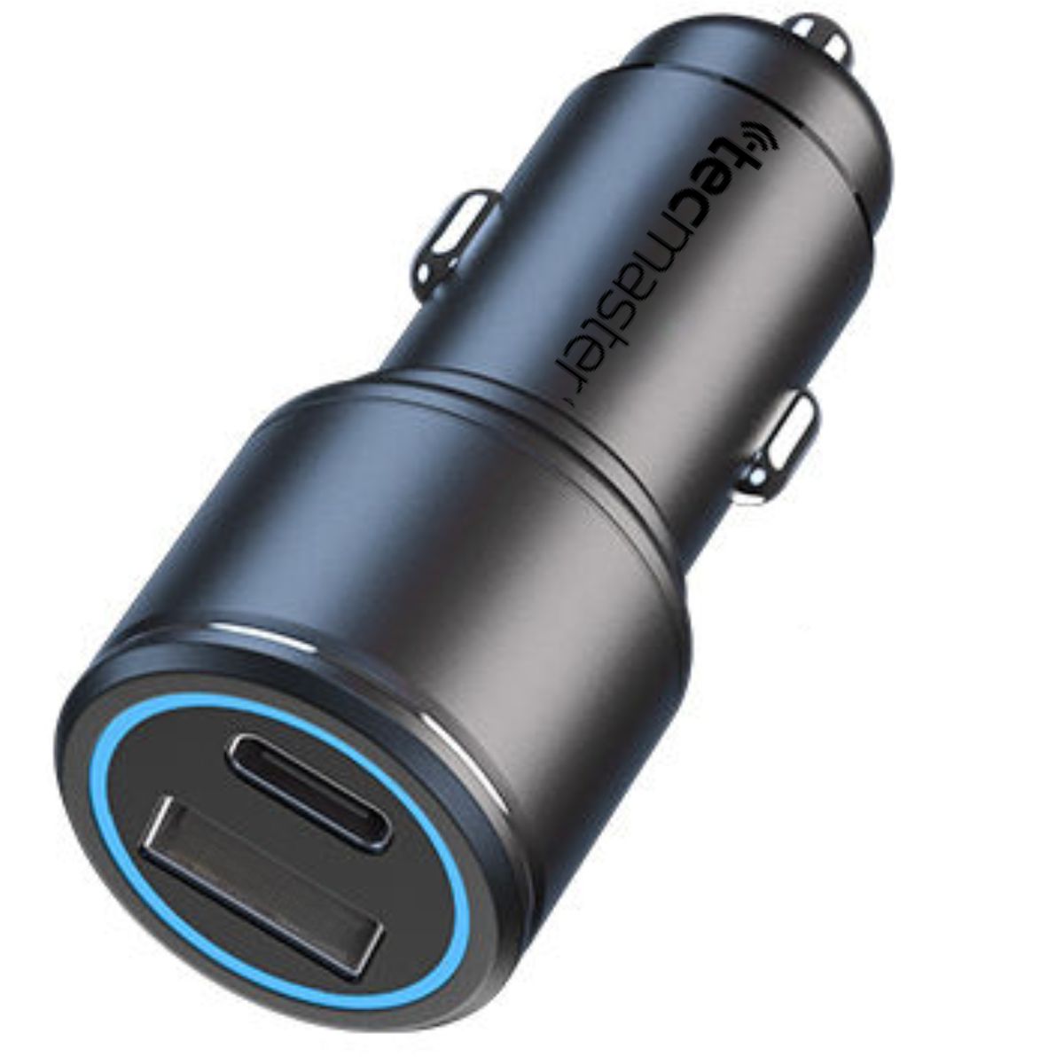 TECMASTER - Cargador de Auto 12V 42W Max USB-C+ USB Power Delivery Q.C