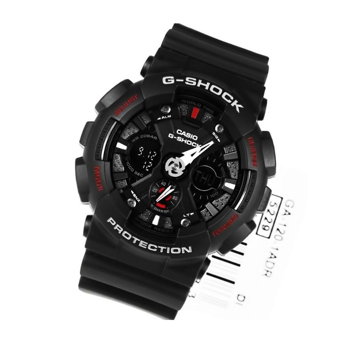 CASIO - Reloj G-Shock  Hombre Ga-120-1Adr Extreme Line - Negro