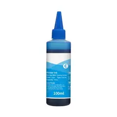 OEM - Tinta para Recargar Impresoras 100ML Cyan Premium Quality - Azul